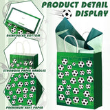 24 Pcs Soccer Party Favor Bags Soccer Goodie Gift Paper Bags with
