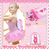 Yeaqee 100Pcs Ballerina Party Favors Include Ballet Drawstring