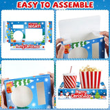 32Pcs Christmas Party Supplies Movie Night Paper Snacks Boxes Xmas