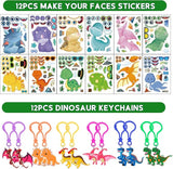 320PCS Dinosaur Birthday Party Decorations Favors Supplies Dino
