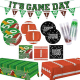 Football Party Decorations Kit for 24 Football Party Supplies Set