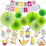 Easter Decorations Kit for Home Party Happy Easter Hanging