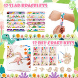 96Pcs Pink Dinosaur Party Favors Dino Themed Party Birthday