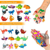 108Pcs Dinosaur Party Favors Dinosaur Stamps Slap Bracelets