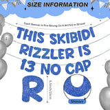 Fulmoon Pre Strung This Skibidi Rizzler Is 13 No Cap Glitter Banner #4