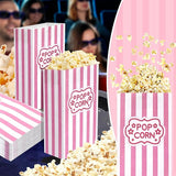 Pink Movie Night Party Supplies 24 Snack Boxes 12 Food Trays 12