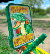 Dinosaur Birthday Pinata 4 Pc Set T Rex Jurassic Party Supply Dino