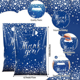 Pajean 100 Pcs Thank You Bags Bulk Small Thank You Plastic Gift Bags