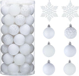 Valery Madelyn Christmas Tree Decorations Ornament Set, 50ct 2 Inches