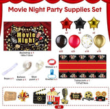 99 Pcs Movie Night Party Decorations Kit Film Supplies Include