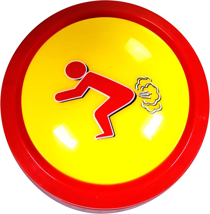 Talkie Toys Products Fart Button - Lights Up and Plays 20 Funny Fart