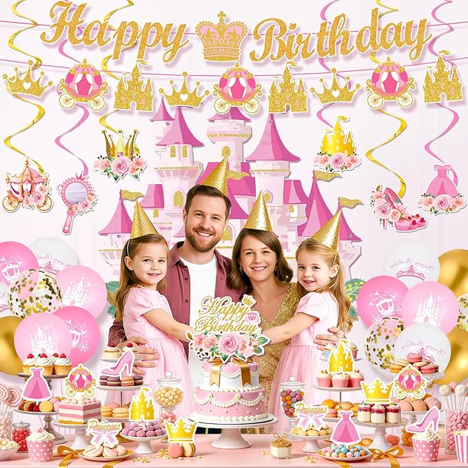 Princess Birthday Party Decorations Princess Castle Party