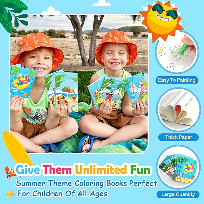 INNOCHEER Pool Party Favors Beach Party Favors for Kids 3-4-5-8-12,