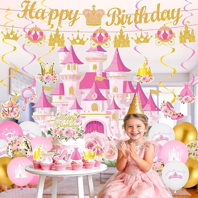 Princess Birthday Party Decorations Princess Castle Party