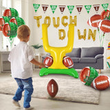 Football Party Supplies Kit Goal Post Balloon Set for Football