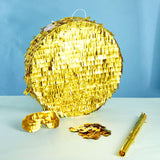 Jenaai Disco Ball Large Piñata 16 Inch, Round Blank Disco Piñata with
