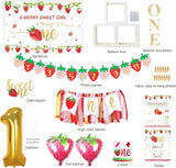 Strawberry 1st Birthday Decorations Party Supplies Strawberry Sweet