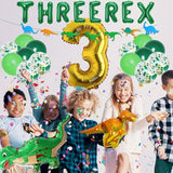 Three Rex Birthday Party Decorations Boy Dinosaur 3rd Birthday