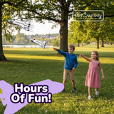 ArtCreativity Space Shuttle Gliders, Set of 24, Flying Toys for Boys &