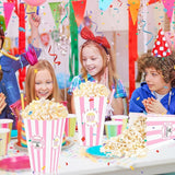 K KUMEED 20 pcs Movie Night Large Popcorn Favor Boxes 7.8 Inches