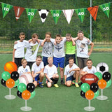 4 Sets Sports Party Balloons Stand Kit with Basketball Football