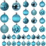 Baby Blue Christmas Ornaments - Christmas Tree Decorations