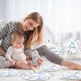96Pcs Under The Sea Baby Shower Decorations Ocean Theme Party Plates