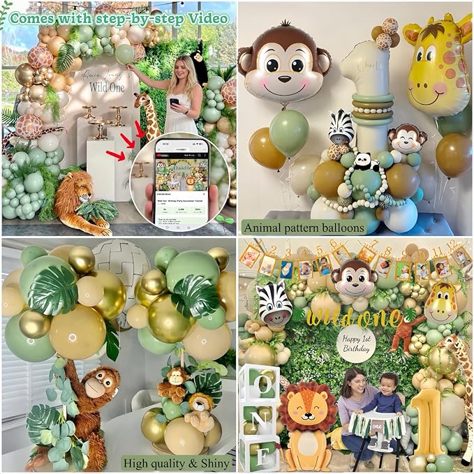 Wild One Birthday Decorations 1st Birthday Decorations for Boy or
