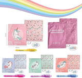 Invisible Ink Pen and Notebook Pack 32 Unicorn Party Favors for Kids