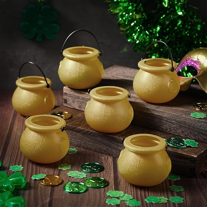 156 Pieces St Patricks Day Decorations Set Includes 6 Leprechaun