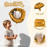 Biapian Baseball Balloons Foil, 18 Inch Round Baseball and Glove