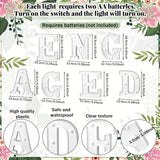 7 Pcs Engagement Party Decorations 6.5 Inch Engaged LED Letter