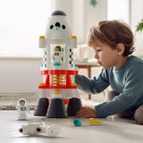 iPlay, iLearn Rocket Outer Space Toys, Kids Spaceship Playset with