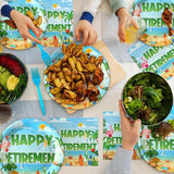 96 Pcs Retro Hawaiian Retirement Party Decorations Retirement Party