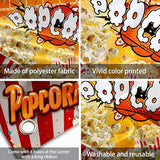 Popcorn Backdrop Movie Night Photography Background Carnival
