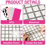 CHUNNIN 4PCS Disco Cowgirl Party Decorations Pink Cowgirl Tablecloth