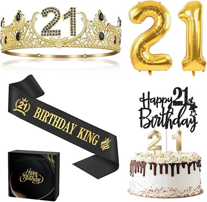 21st Birthday Gifts for Men Boys 21st Birthday Decorations for Men