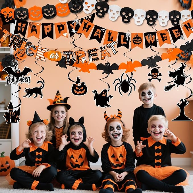 Halloween Party Decorations Happy Halloween Banner Kit Including