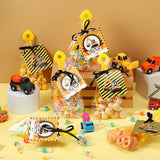 30 Set Construction Theme Plastic Shovel with Clear Cellophane Bag
