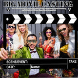 Large Movie Night Photo Booth Props 25.59 x 15.75 Inch Movie Theme