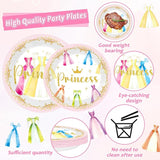 96Pcs Princess Birthday Party Decorations Princess Themed Tableware