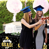 2Pack Graduation Decorations 2026, 108" X 54" Graduation Tablecloth,