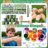 146pcs Dinosaur Party Favors Dinosaur Birthday Party Supplies & Non