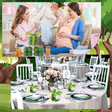 24 Sets Dinosaur Baby Shower Favors Small Bubble Candle Baby Shower