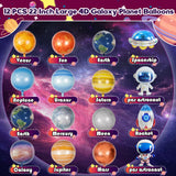 16 Pcs Galaxy Space Balloons, Outer Space Themed Party Decorations