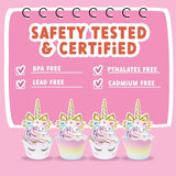 ecoZen Purple Unicorn Birthday Party Decorations Magical Horse