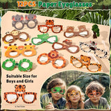 12 Sets Jungle Safari Party Favors Wild Animals Birthday Supplies
