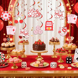 Casino Theme Party Decorations Lucky In Love Hanging Swirls Casino