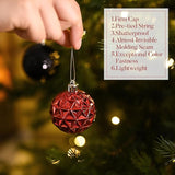 Valery Madelyn Christmas Tree Decorations Ornament Set, 50ct 2 Inches