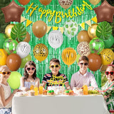Jungle Safari Birthday Decorations Safari Theme Party Supplies with